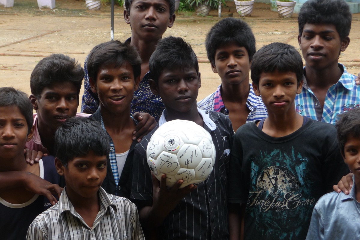 Ball aus Indien